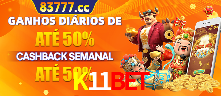 Anúncio de um membro ganhador do cassino K11BET que ganhou R$2.193.486,00 jogando o slot PG Fortune Tiger, com os mascotes do jogo comemorando o prêmio.